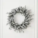 Рождественский венок Binoshe Blanc 60 ø 60 см заснеженный