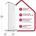Накопительный водонагреватель электрический 100 л Ariston Abse 100 2.5 кВт металл сухой ТЭН белый