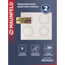 Индукционная варочная панель Maunfeld CVI594SBG Inverter 59 см 4 конфорки цвет бежевый
