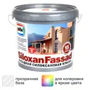 Краска фасадная Jobi Siloxanfassad матовая прозрачная база С 5 л