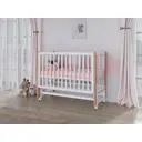 Кровать для новорожденных Incanto Astra 120x60 см массив дерева цвет белый/бук