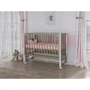 Кровать для новорожденных Incanto Astra 120x60 см массив дерева цвет кашемир/белый
