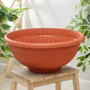 Кашпо-миска Idea Ливия 4386112 51x22 см терракотовый
