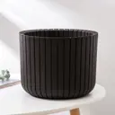 Кашпо Idea Шато 6628160 25x20 см 8 л пластик коричневый