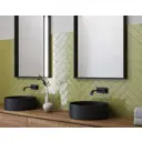 Керамическая плитка Decocer Liguria Lime 7.5x30см цвет зеленый