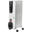 Обогреватель масляный Centek CT-6200 с электронным термостатом 1500 Вт 7 секций цвет белый