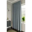 Штора на ленте Miamoza Stone 200x280 см цвет голубой