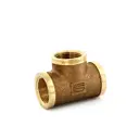 Тройник 1/2" ВР бронза