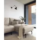 Настенный светильник LA Forma Odine цвет черный