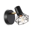 Спот поворотный Ambrella light Tr8655 1 лампа E14 4 м² цвет черный