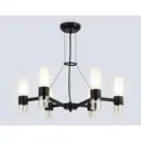 Люстра подвесная Ambrella light Modern Lh55104 6 ламп 12 м² цвет черный