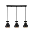 Светильник подвесной Ambrella light Traditional Tr8469 3 лампы 10 м² цвет золото/черный