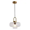 Светильник подвесной Люссоле Laredo Sy2488 1 лампа 5 м² цвет бронза