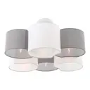 Люстра потолочная Люссоле Levy Sy2398 6 ламп 12 м² цвет белый