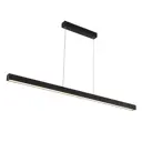 Светильник подвесной светодиодный Italline It013-6021 black 3000k 5 м² теплый белый (желтый) свет цвет черный