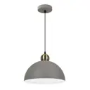 Светильник подвесной Arte lamp Recinto A7053sp-1gy 1 лампа 2 м² цвет серый