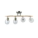 Люстра потолочная Arte lamp Harmony A5110pl-4ab 4 лампы 9 м² цвет бронза