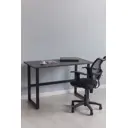 Стол компьютерный Diko loft Good desk 75x75x55 см ЛДСП цвет ателье темное/черный
