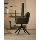 Офисное кресло La forma Lexa 60x83x8.74 см ткань цвет зеленый