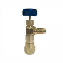 Вентиль Mastercool 90328-5/16 с нажимом на ниппель резьбы F5/16" SAE x M5/16" SAE до 20 bar