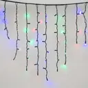 Электрогирлянда уличная Neon-Night Бахрома 3 м 200 ламп цвет разноцветный