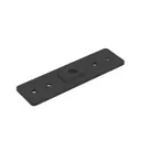 Коннектор Voltega Twist прямой жесткий для шинопроводов накладных цвет черный