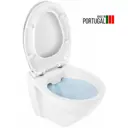 Унитаз подвесной Sanindusa 110034004 безободковый с сиденьем микролифт