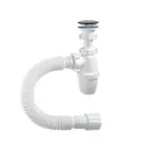 Сифон для раковины Orio D40 мм белый АА-3202-Ч