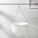 Кашпо 868092 Альтернатива 868092 33 см 10 л пластик белый