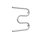 Полотенцесушитель водяной m-образный Роснерж M101000 600x500 мм боковая универсальная подводка нержавеющая сталь цвет хром