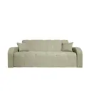 Диван раскладной Meblines Марсель 236x90x95 см велюр цвет бежевый