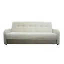 Диван раскладной Meblines Лондон люкс 215x100x100 см велюр цвет бежевый