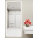 Зеркало с подсветкой One Mirror в алюминиевой раме настенное 200x60см свет холодный белый цвет белое