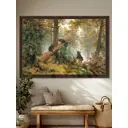 Картина в раме Grafis-art Утро в сосновом бору 92x132 см