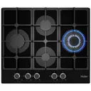 Газовая варочная панель Haier HHX-G64CWMB 60 см 4 конфорки цвет черный