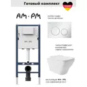 Комплект инсталляция с унитазом Am.pm I012709.0101E0120 цвет белый