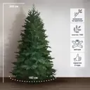 Ель новогодняя искусственная KREAFORTA Красивая 300 см зеленый