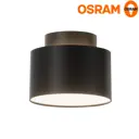 Светильник точечный накладной светодиодный Osram Décor light 4607194231133 17 Вт теплый белый свет цвет черный