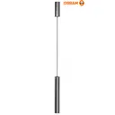 Светильник точечный накладной светодиодный Osram Décor light 4607194233106 12 Вт теплый белый свет цвет серый/серебристый