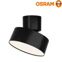Светильник точечный накладной светодиодный Osram Décor light 4607194232987 16 Вт теплый белый свет цвет черный