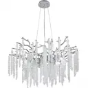 Люстра подвесная Arte milano Milan23 230901/d760/10/a cr 10 ламп 20 м² цвет никель