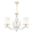 Люстра подвесная Arte milano Florentia-3987 303987/3 wh/gd 3 лампы 6 м² цвет белый