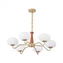 Люстра подвесная Arte milano Am-napoli 310166/d780/6 bs/wd 6 ламп 12 м² цвет бронза