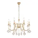 Люстра подвесная Arte milano Am342101/8 fgd 8 ламп 16 м² цвет золото