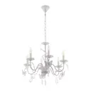 Люстра подвесная Arte milano Am346179/6 wt+g 6 ламп 12 м² цвет белый