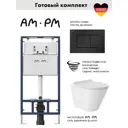 Комплект инсталляция с унитазом Am.pm I012710.0238CV0110 цвет белый
