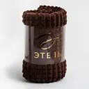 Плед Этель Клетка 150x200 см цвет коричневый флис 240гр/м2 100% полиэстер