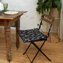 Подушка для стула Этель 6756595, 42x42 см, цвет черный