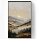 Картина в раме Postermarket Абстракция 70х110 см