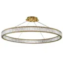 Люстра подвесная Dio d`arte Caneva l 1.5.100.100 g 1 лампа 2 м² цвет золотистый